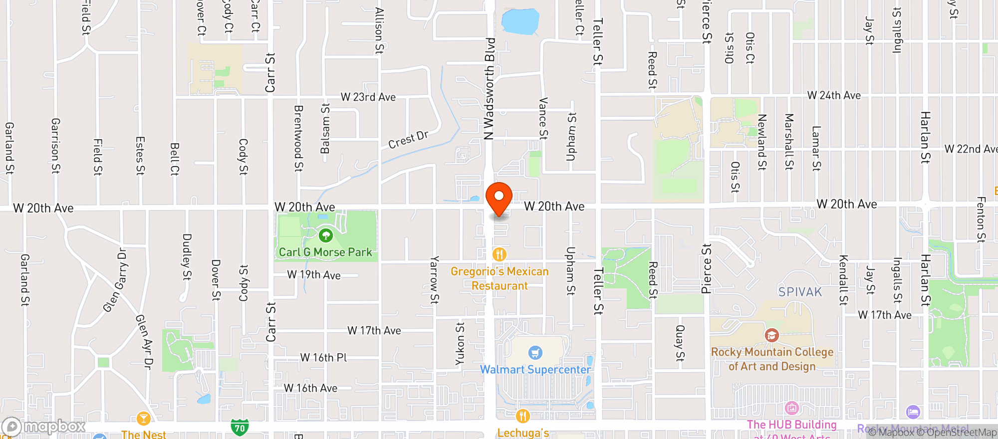 Map showing Deli Italia Pizzeria & Market