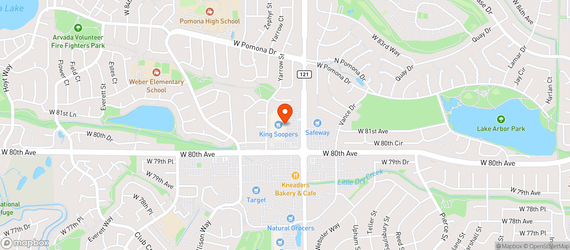 Map showing 3 S Liquor