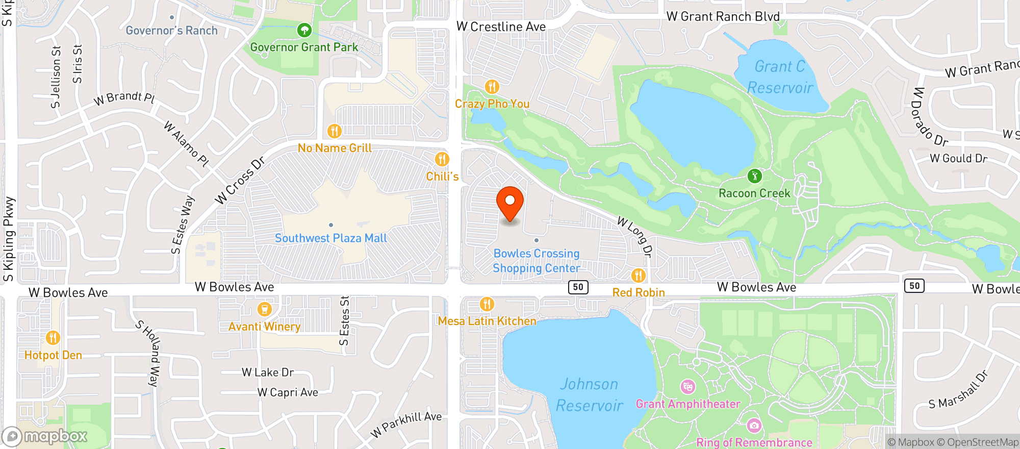 Map showing Trader Joes #306