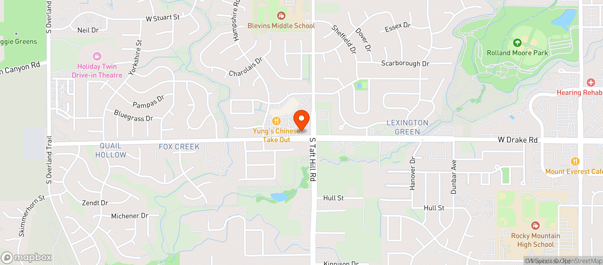 Map showing Pringle Brothers Fine Wine&spirits