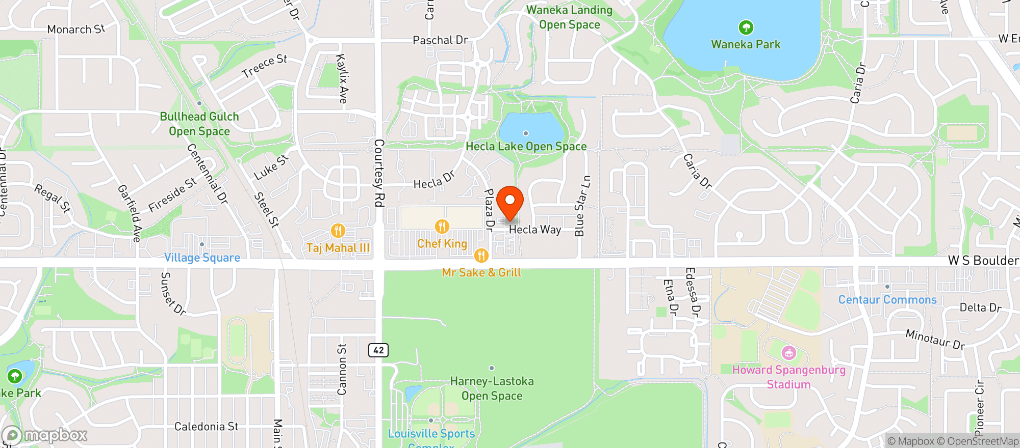 Map showing Social Cannabis Louisville