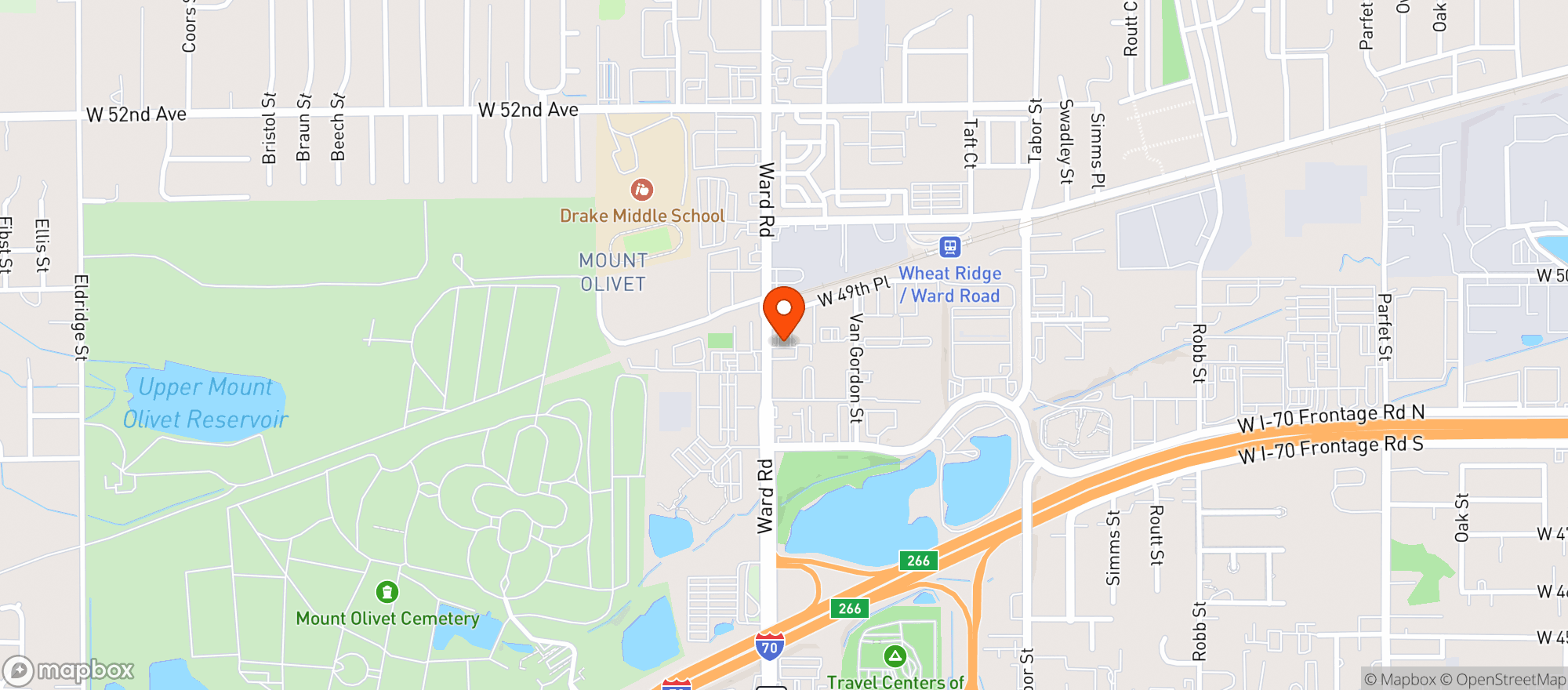 Map showing G Line Liquors