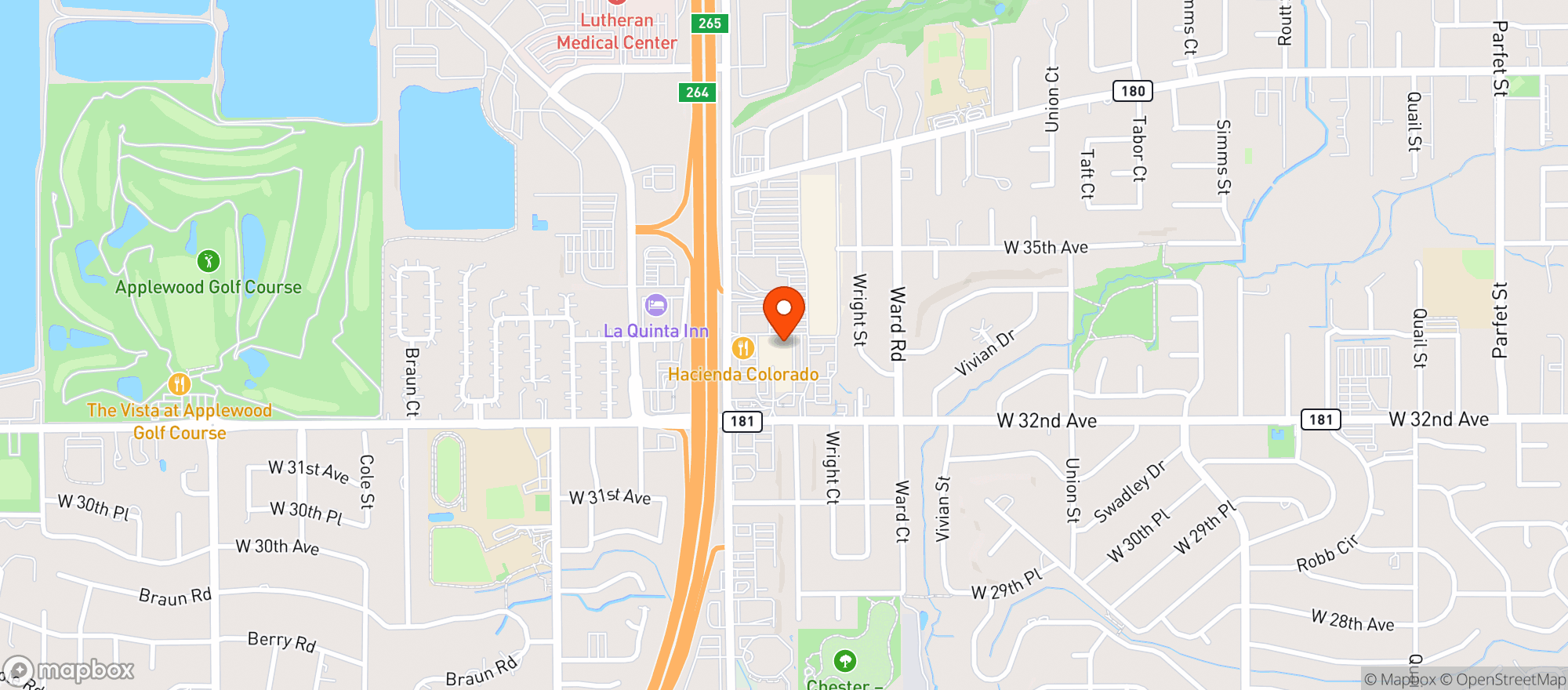 Map showing Applejack Wine & Spirits