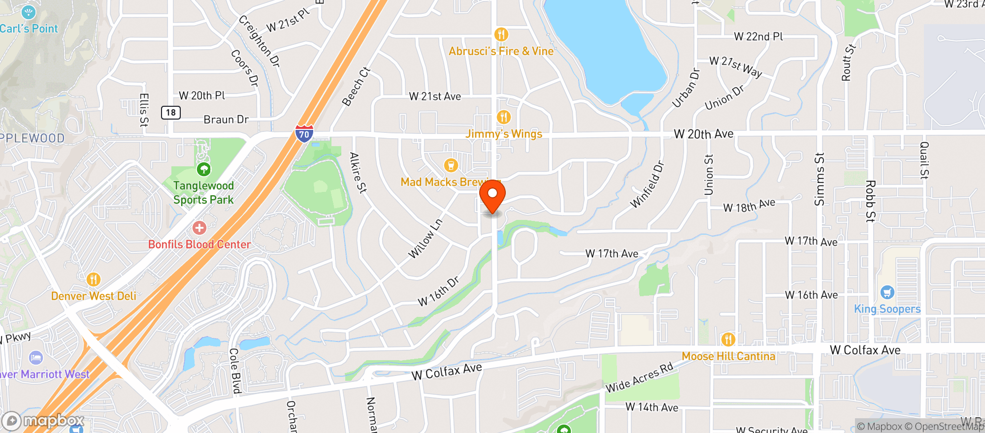 Map showing The Karma Casa - Kava Bar