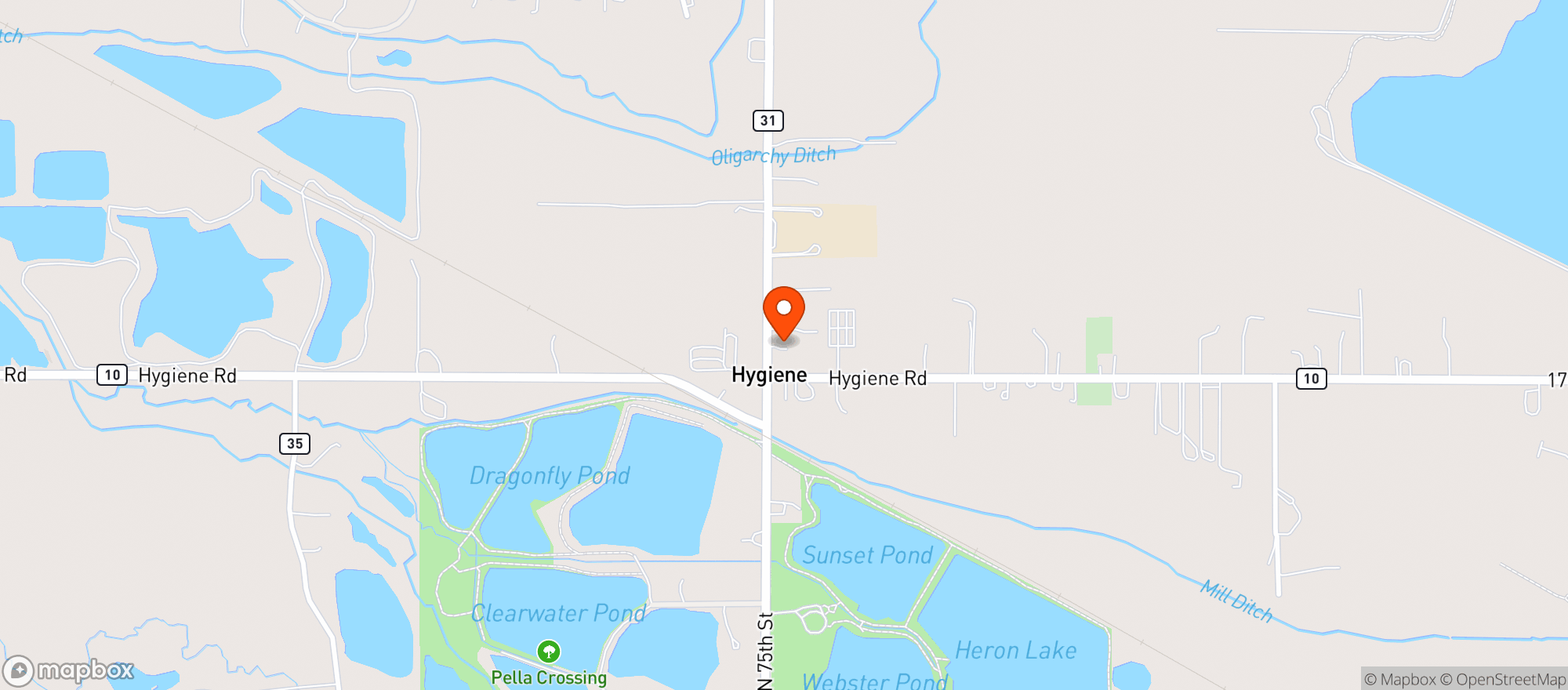 Map showing Low Rider