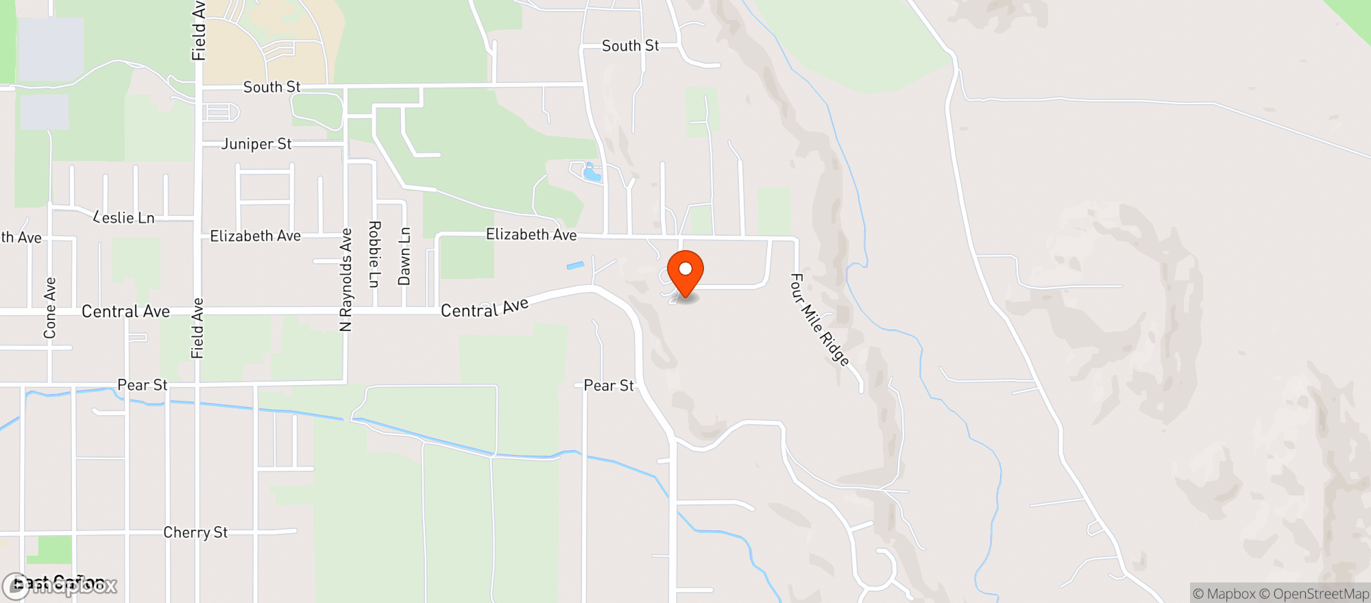 Map showing Jewett's Liquor