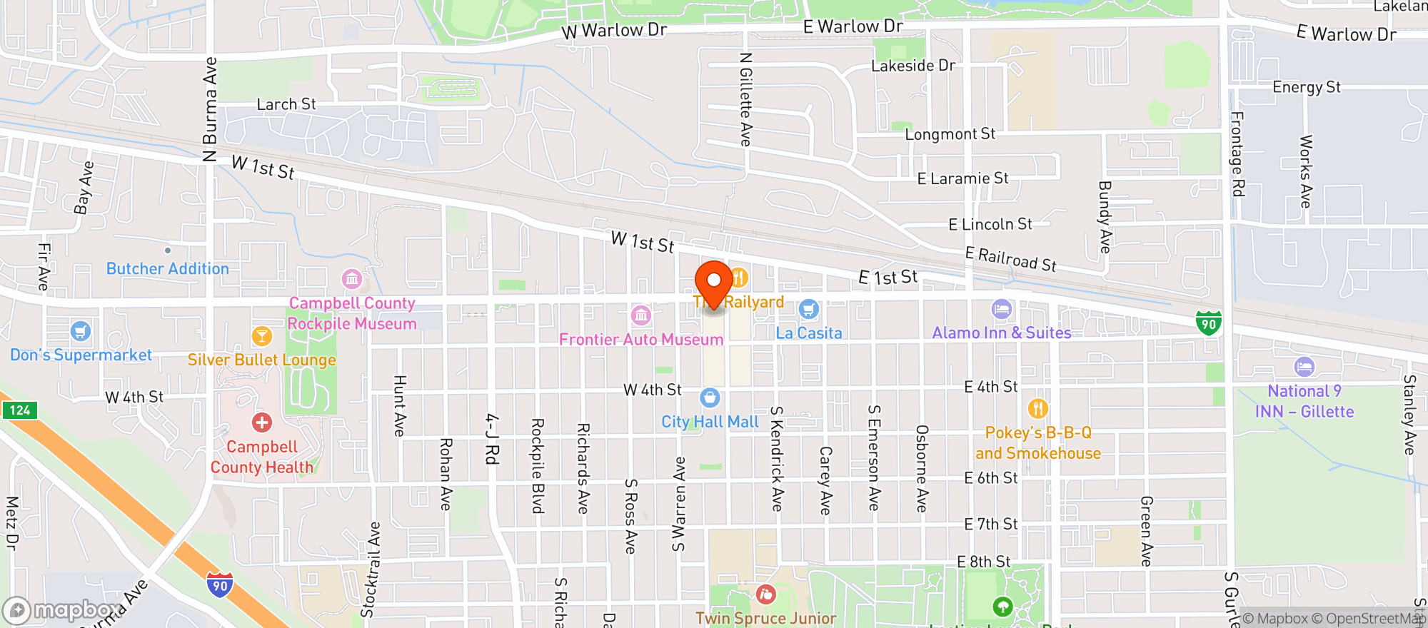 Map showing 1892 Wine & Tapas Bar