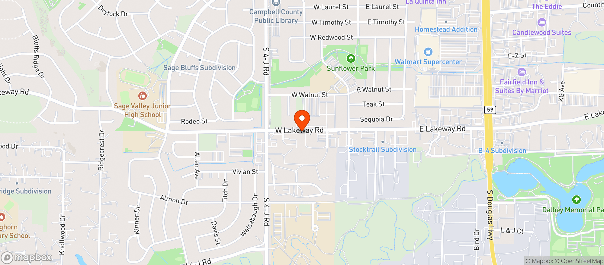 Map showing Big D Oil # 38, Big D Oil Company