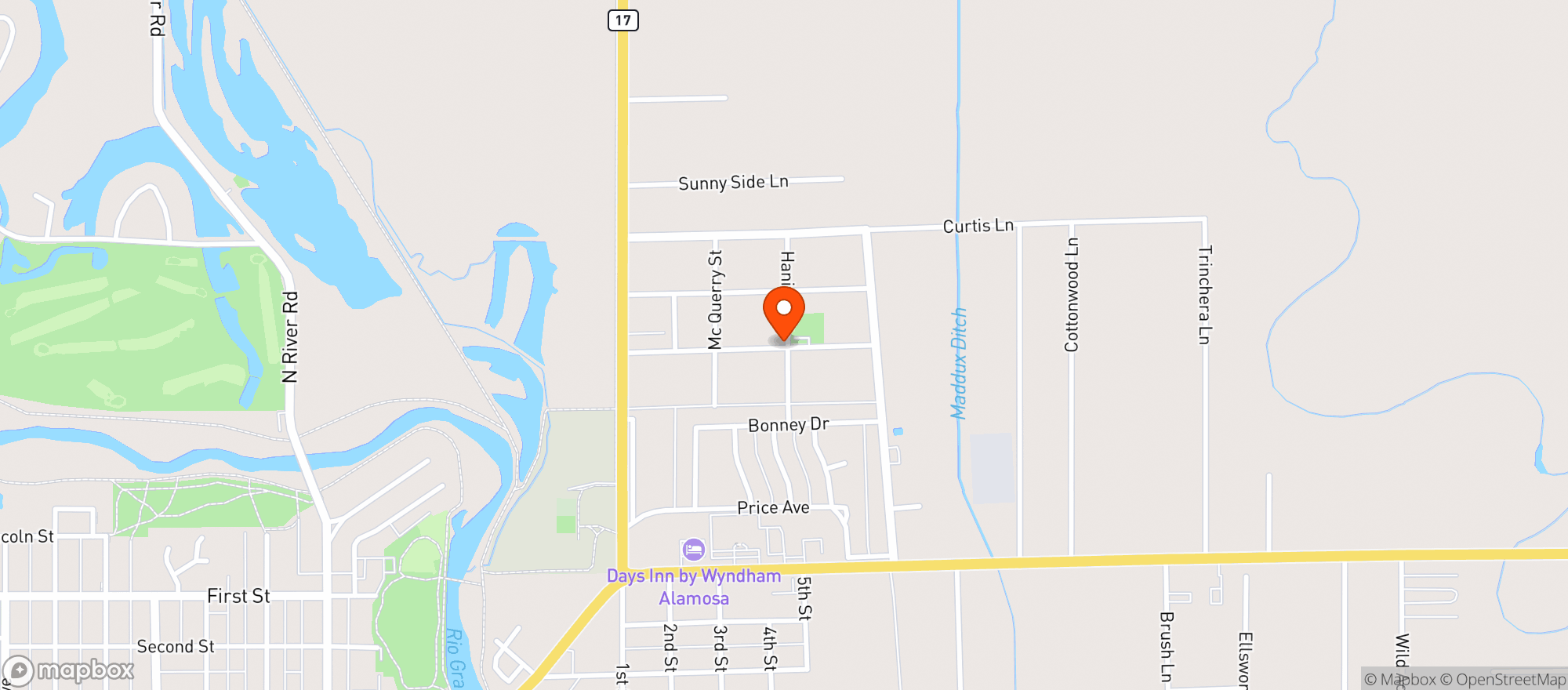 Map showing Sccc