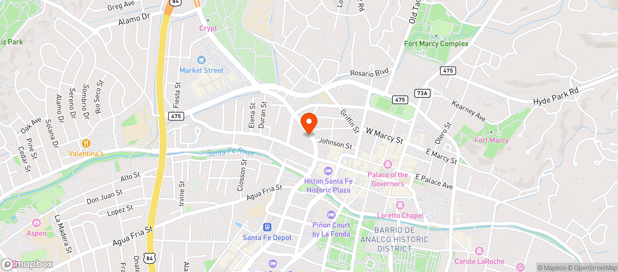 Map showing Lino Trattoria And Pizzeria