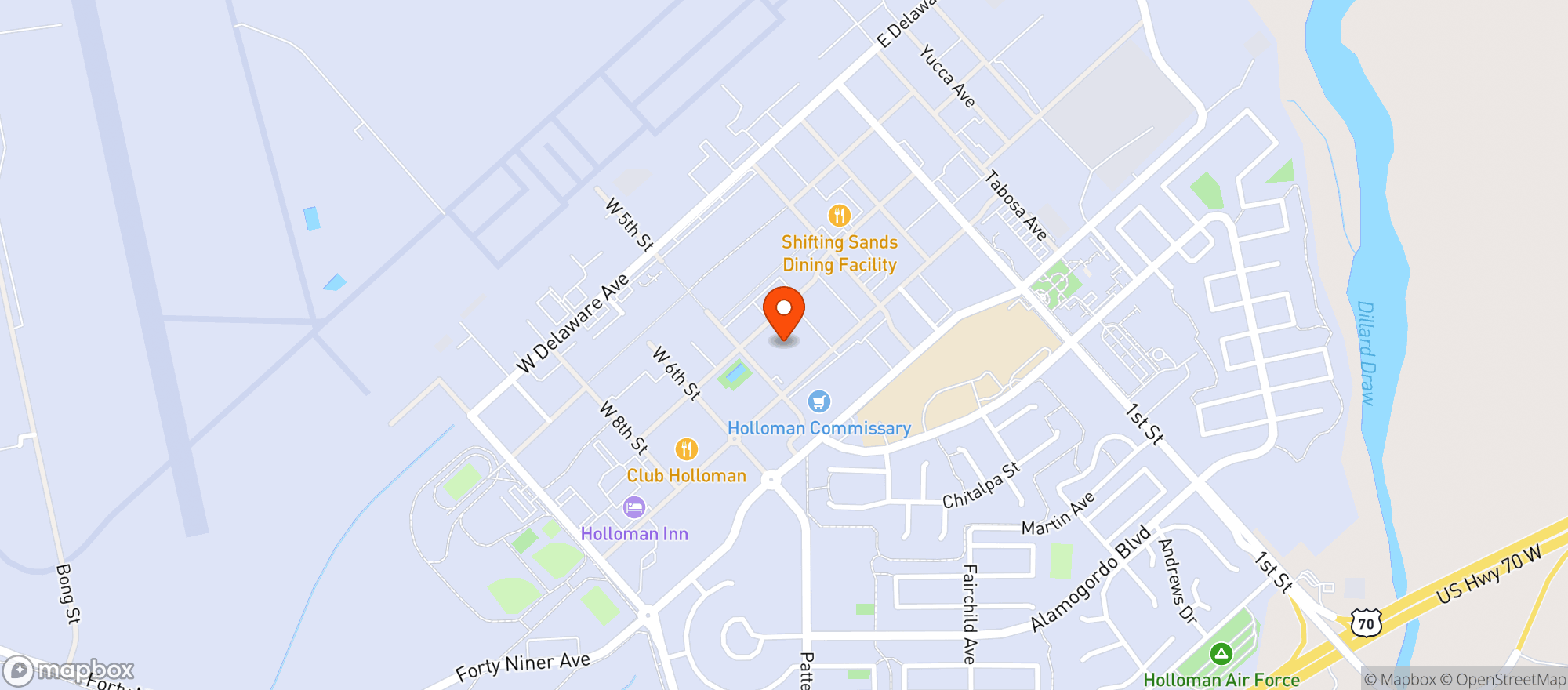 Map showing Gnc - 4447 - Holloman Afb