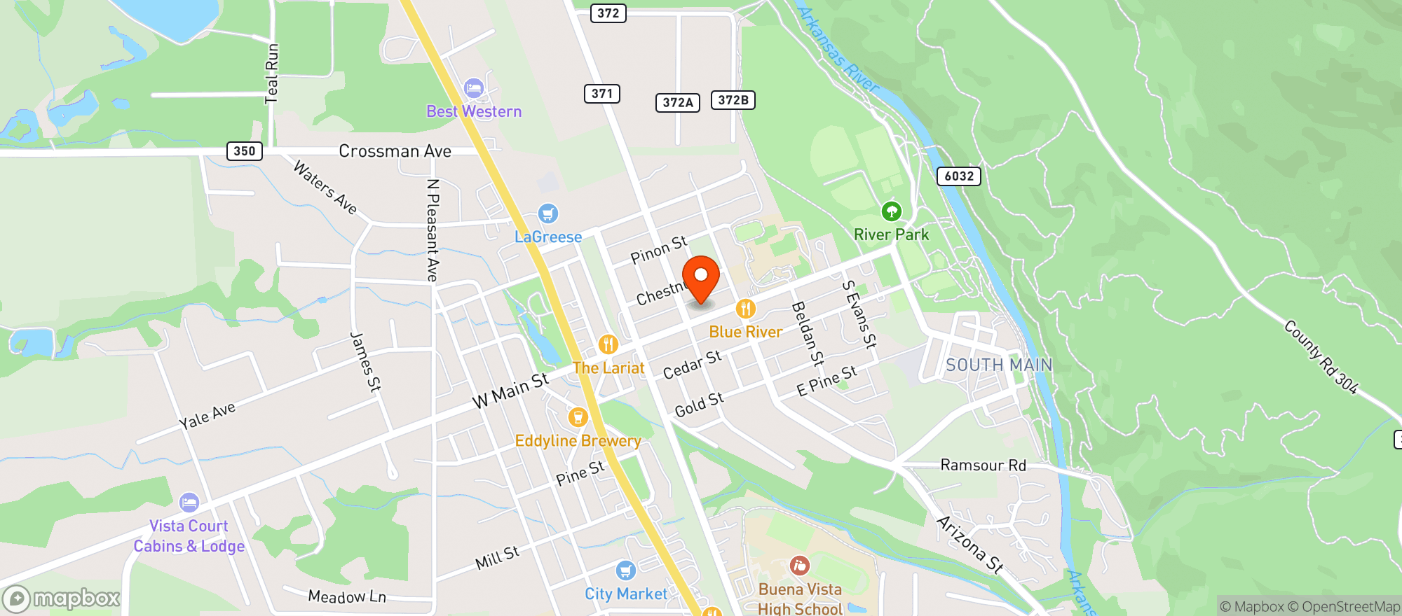Map showing Spark Provisions