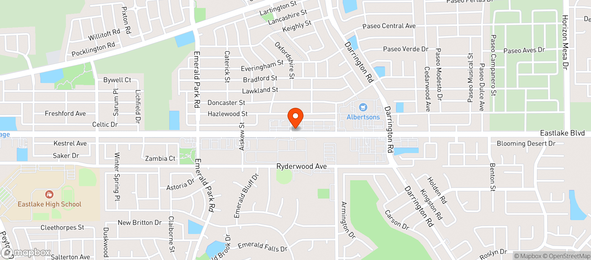 Map showing Rockstar Burger Bar