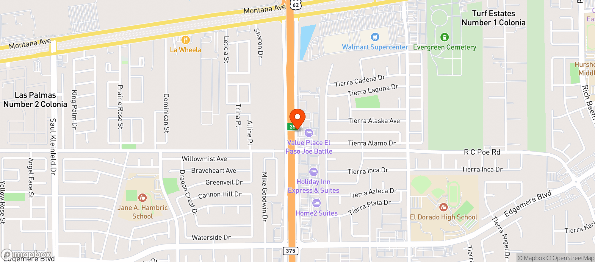 Map showing Big Leef Smoke Shop LLC