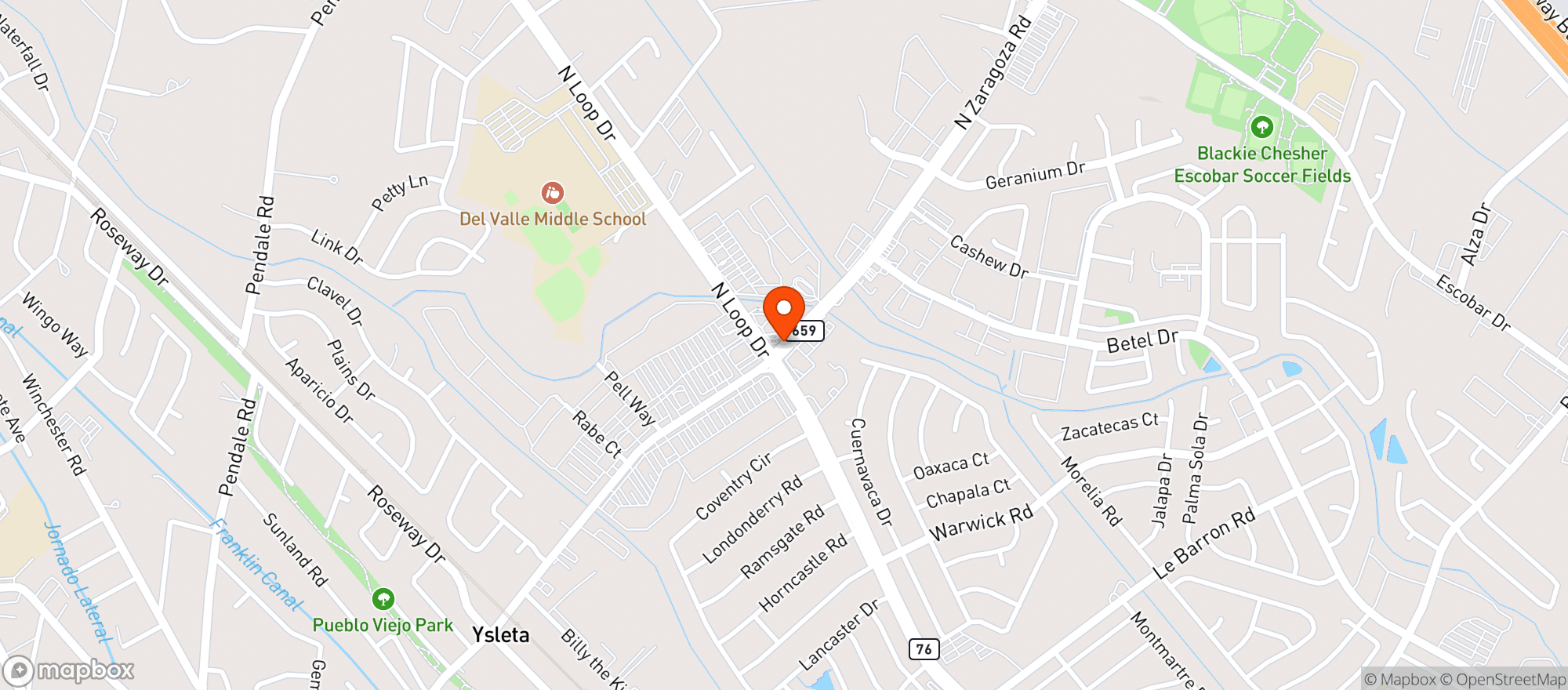 Map showing Jc Discount Liquor