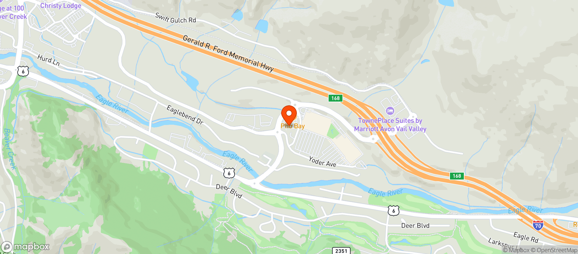Map showing Village Warehouse Wines