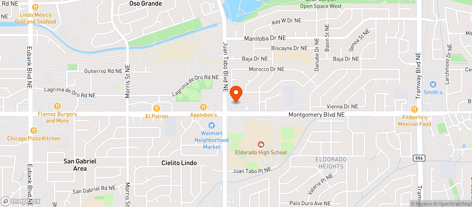 Map showing Sprouts Farmers Market
