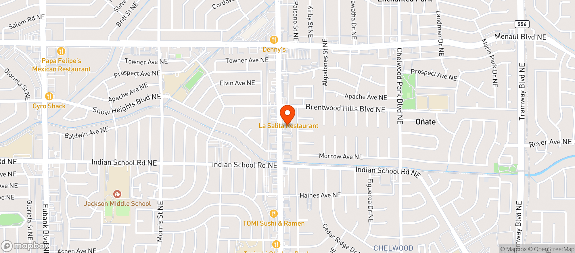 Map showing Quarter Celtic Brew Pub