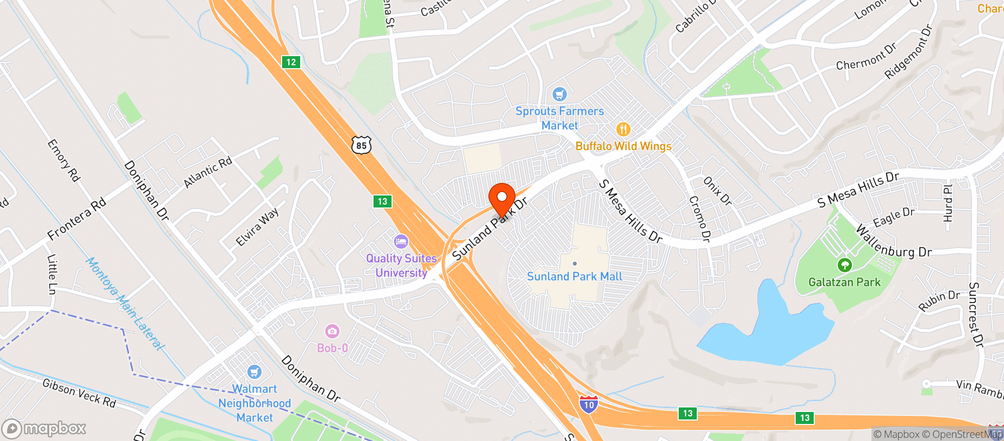 Map showing Red Lobster