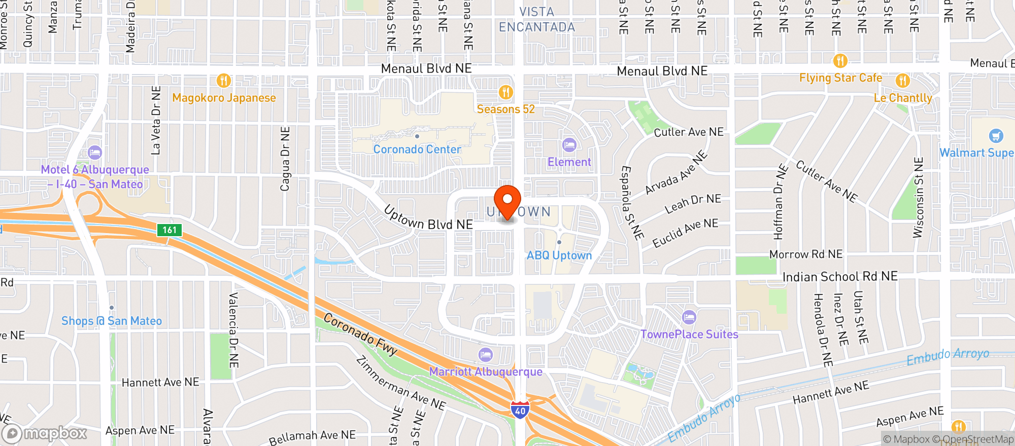 Map showing Total Wine & More