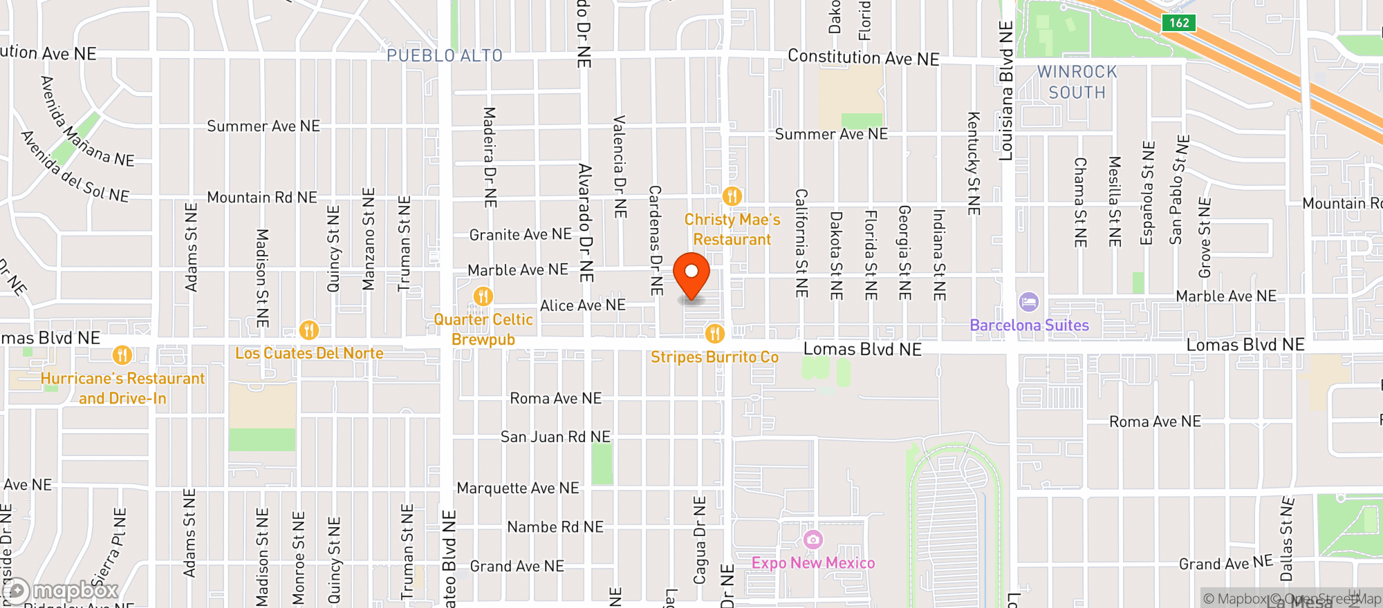 Map showing Smiths Food & Drug Cent #446