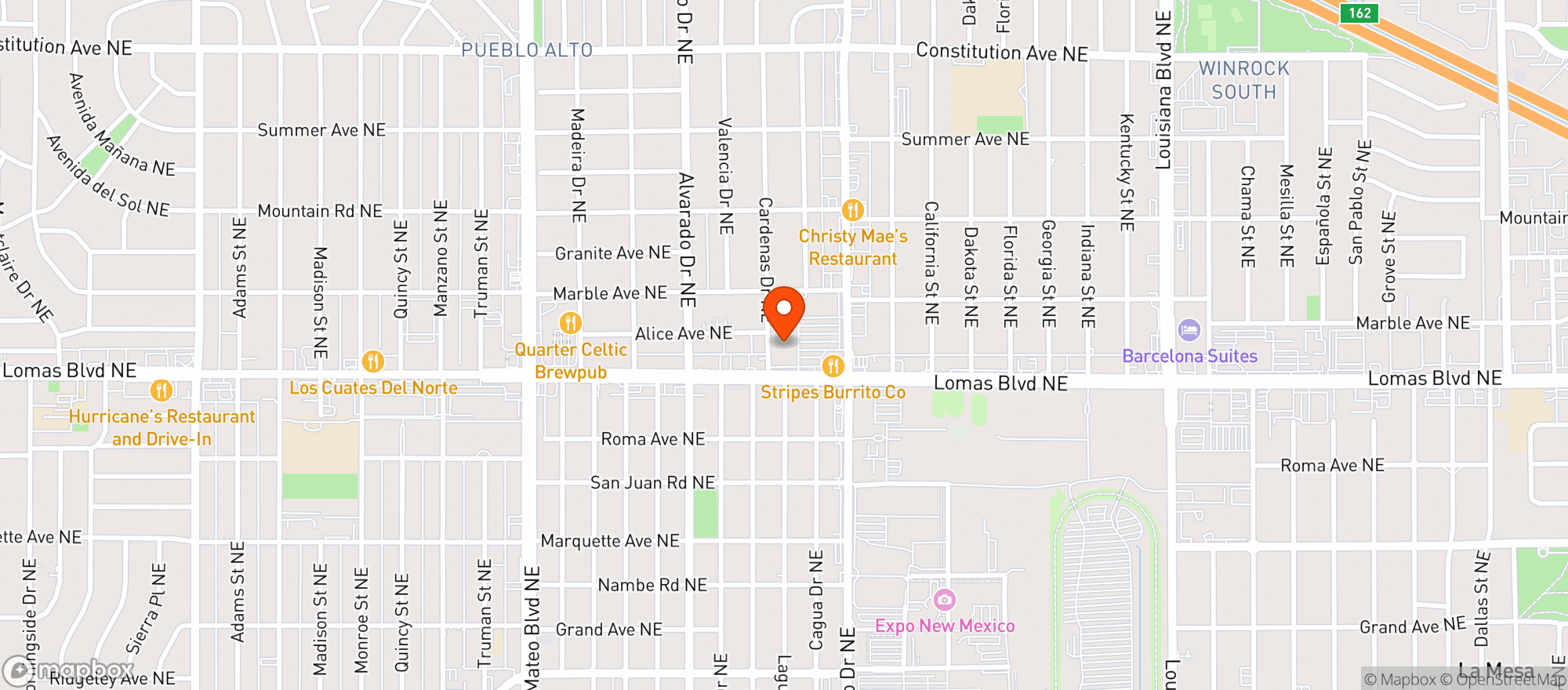 Map showing Smiths Food & Drug (706) - 00446 - Fair Plaza Shopping Center