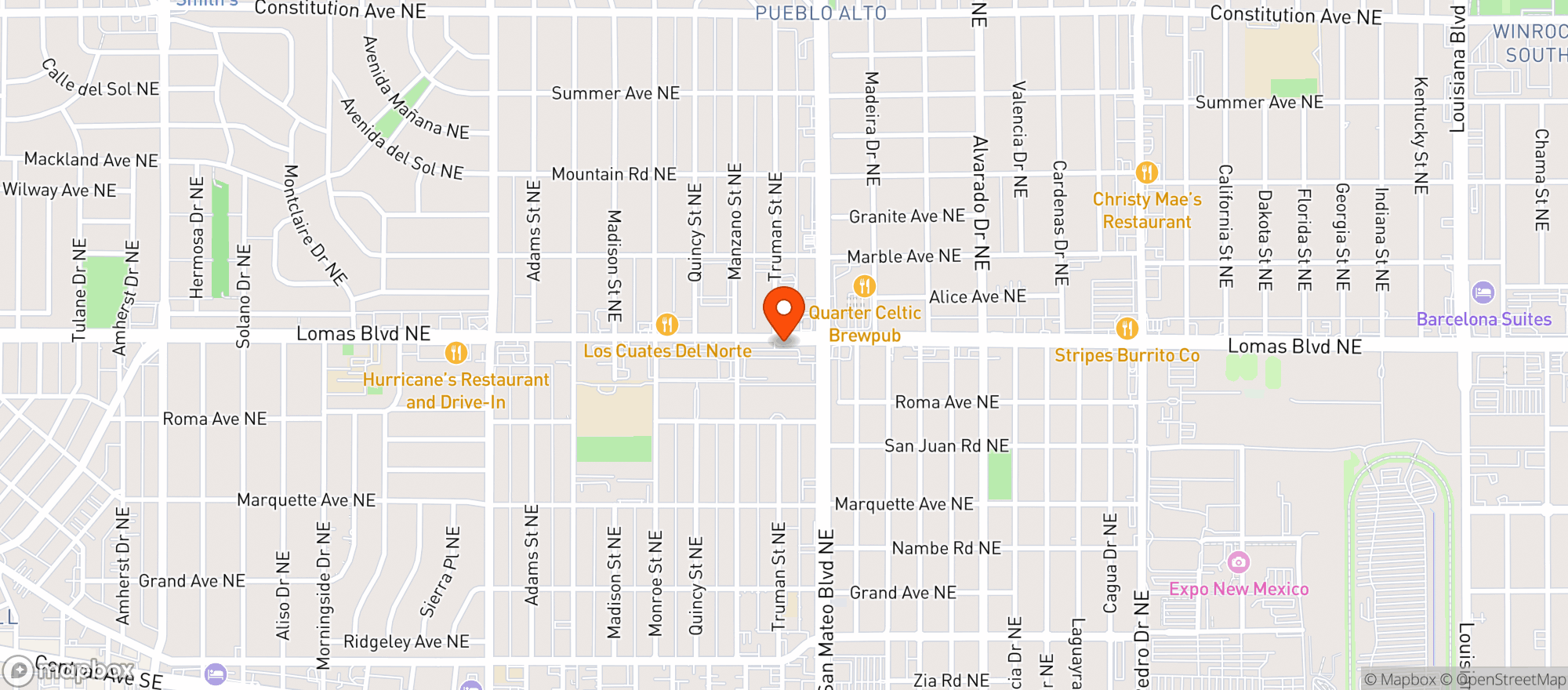 Map showing Sprouts Farmers Market