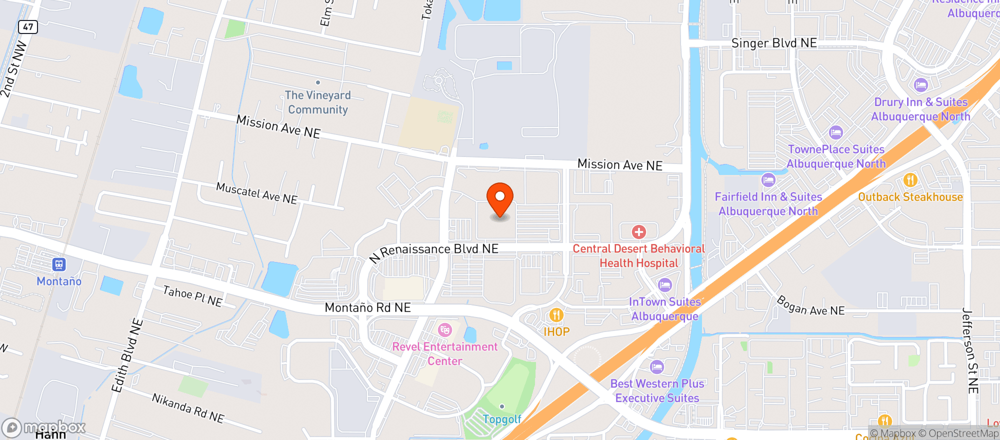 Map showing Sams Club #4938