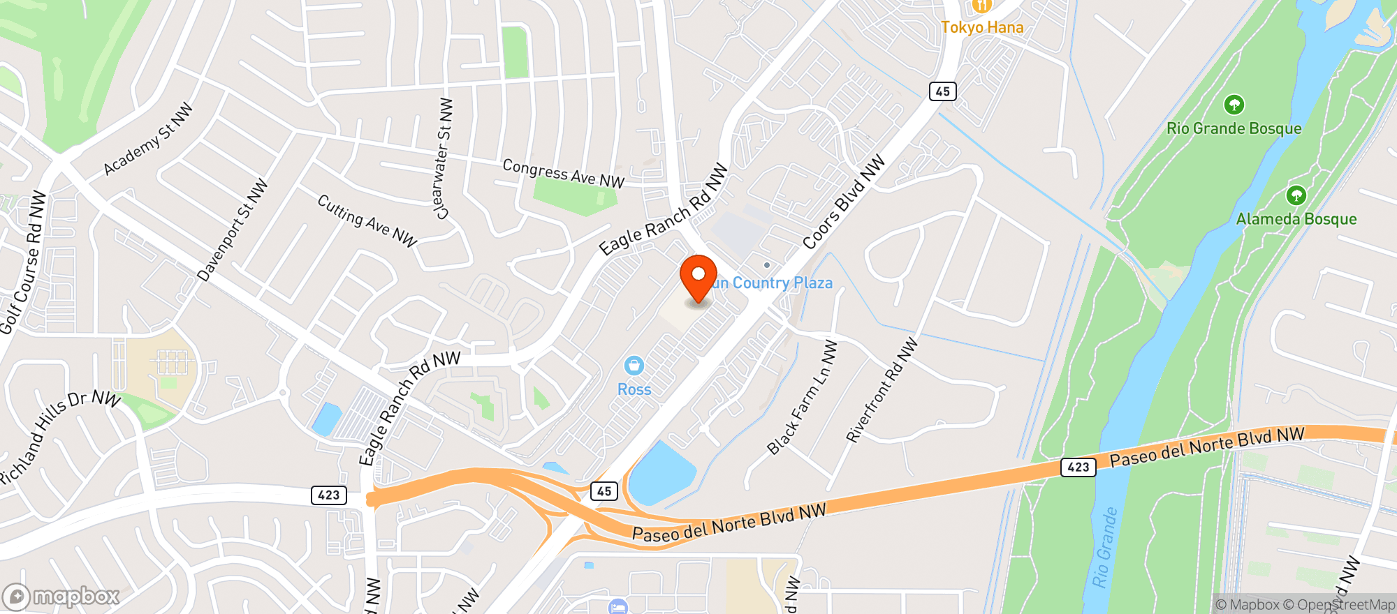 Map showing Target Store #625