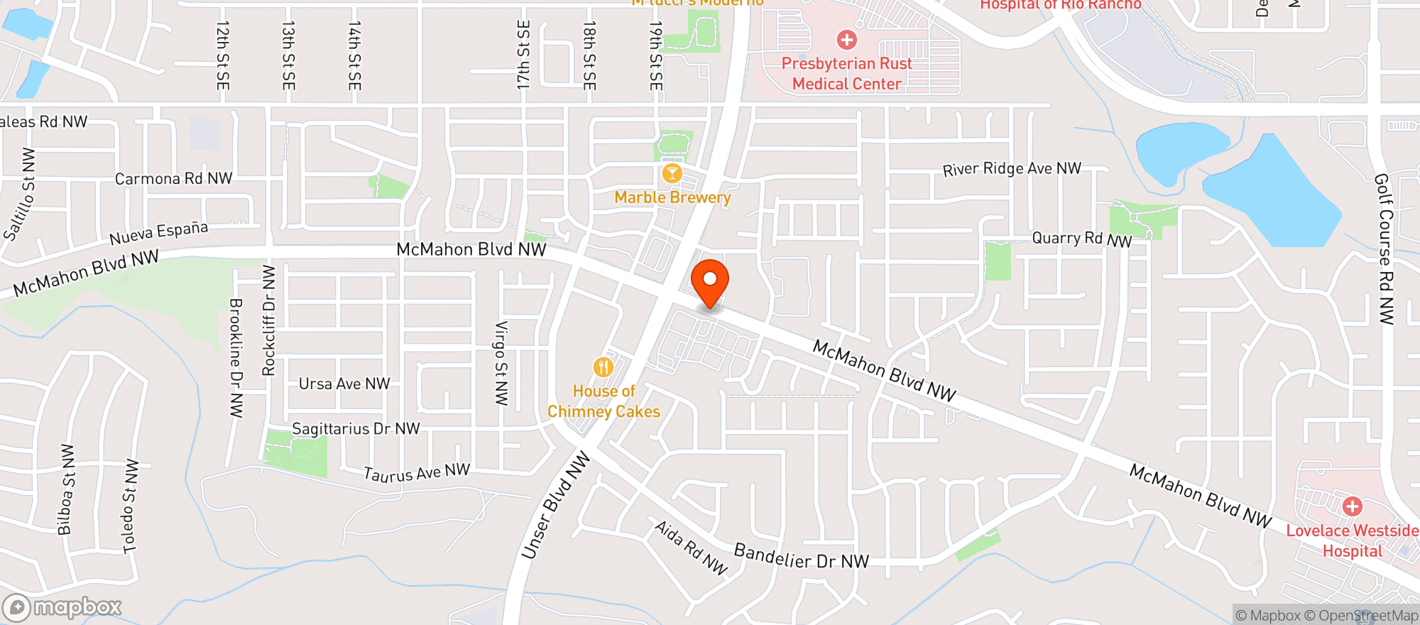 Map showing Fuego 505