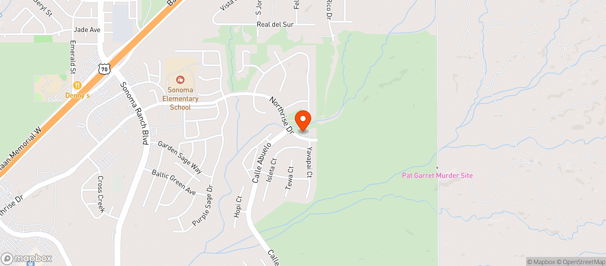 Map showing Integrative Medical Center