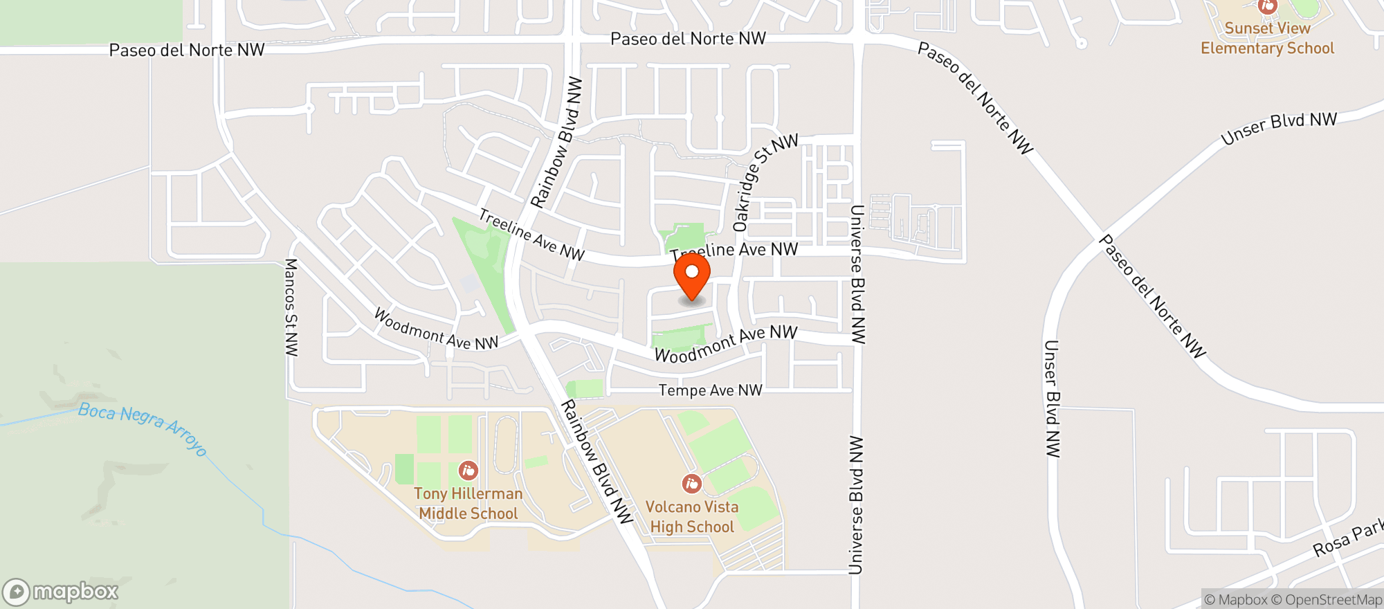 Map showing Miranda Herrera