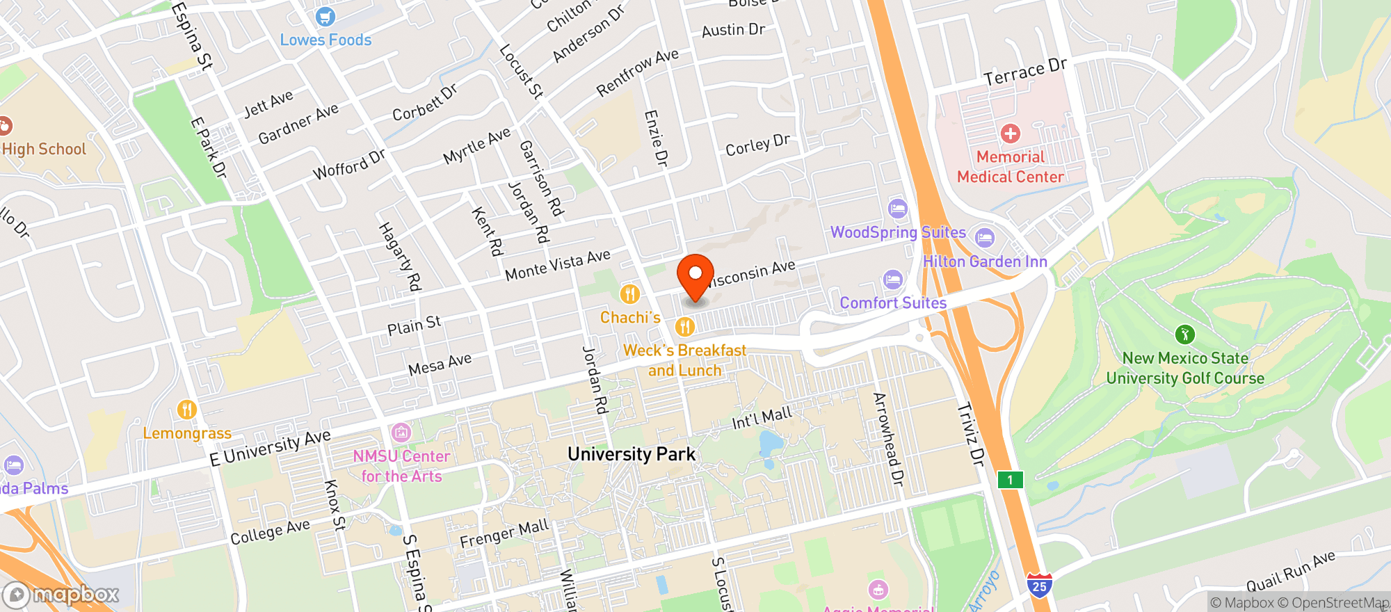 Map showing Toucan Market