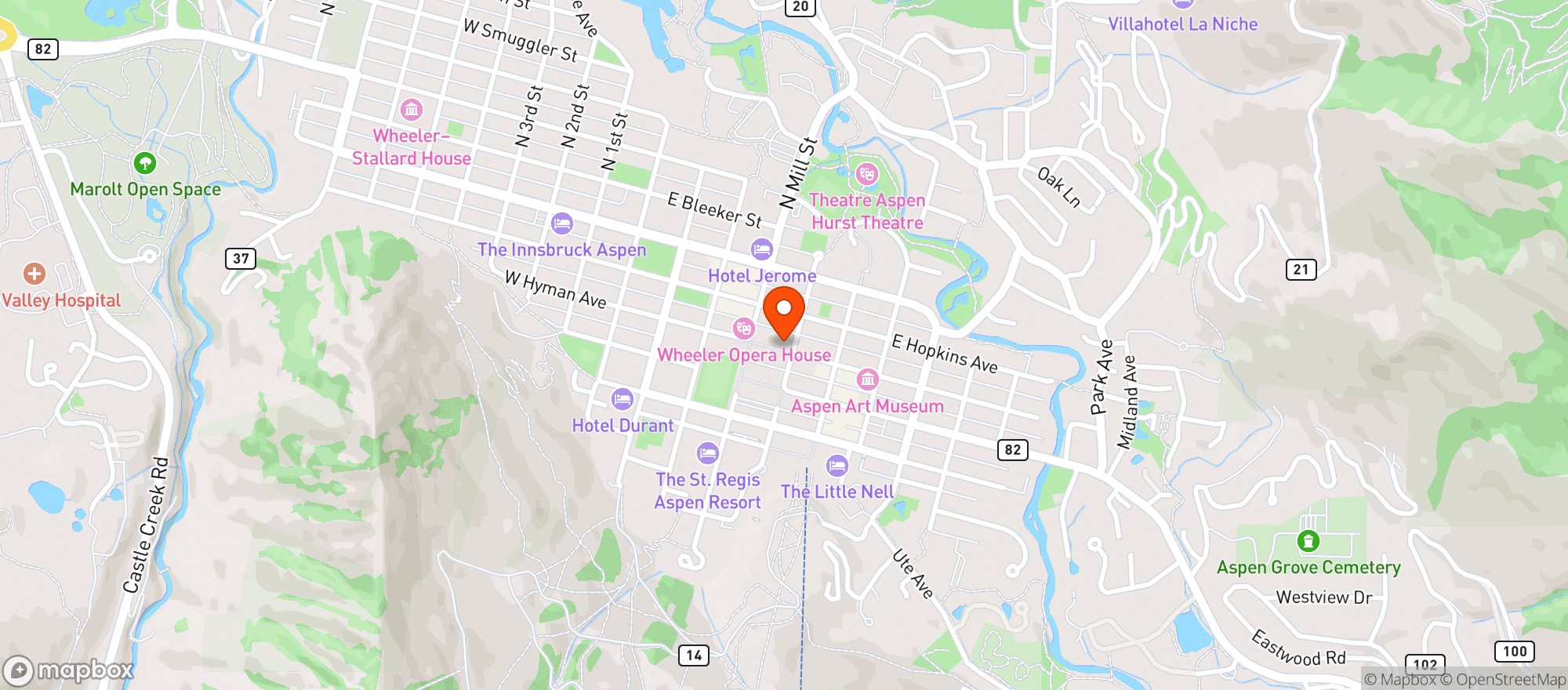 Map showing Ellina
