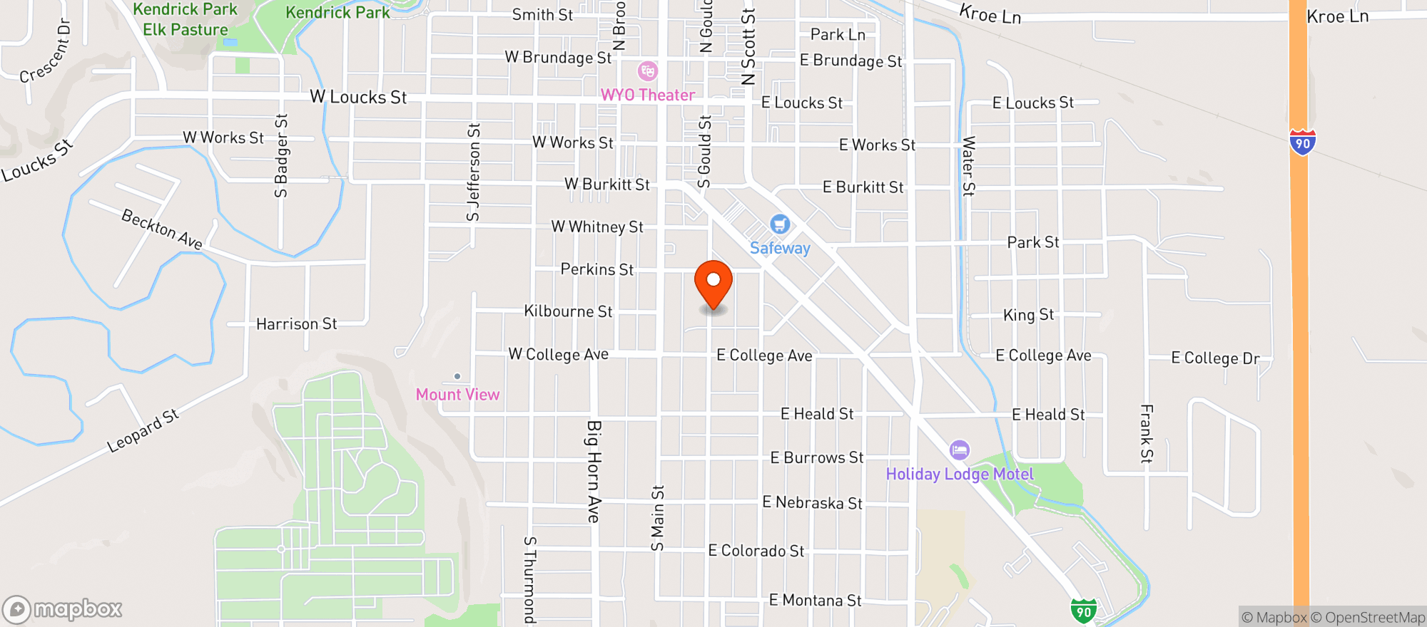Map showing ECOM Trade, LLC