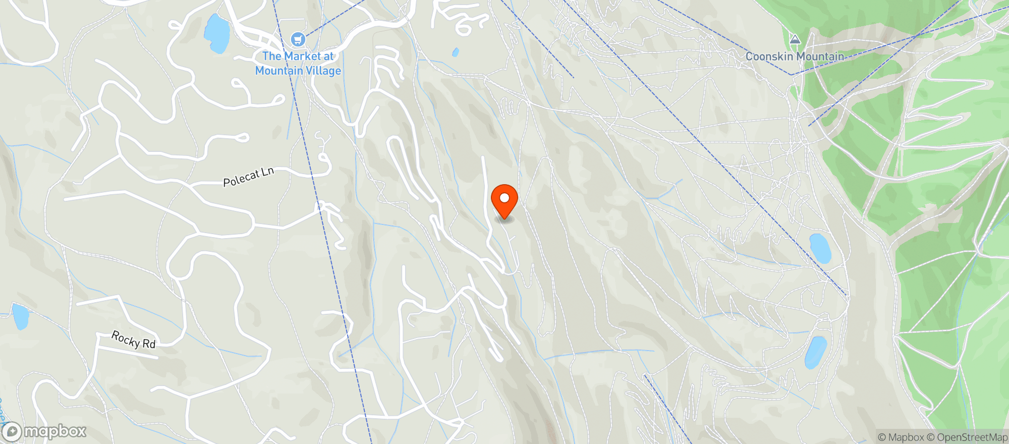 Map showing Bon Vivant