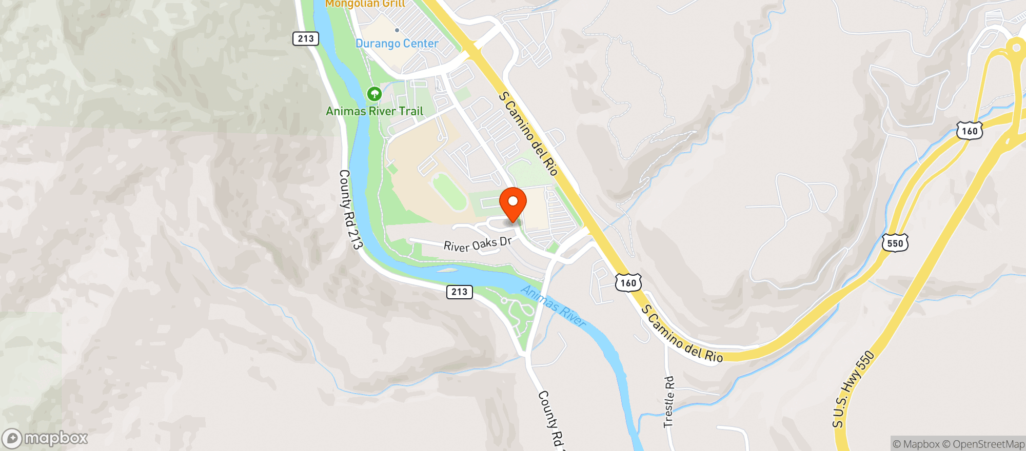 Map showing Sunnyside Farms Market