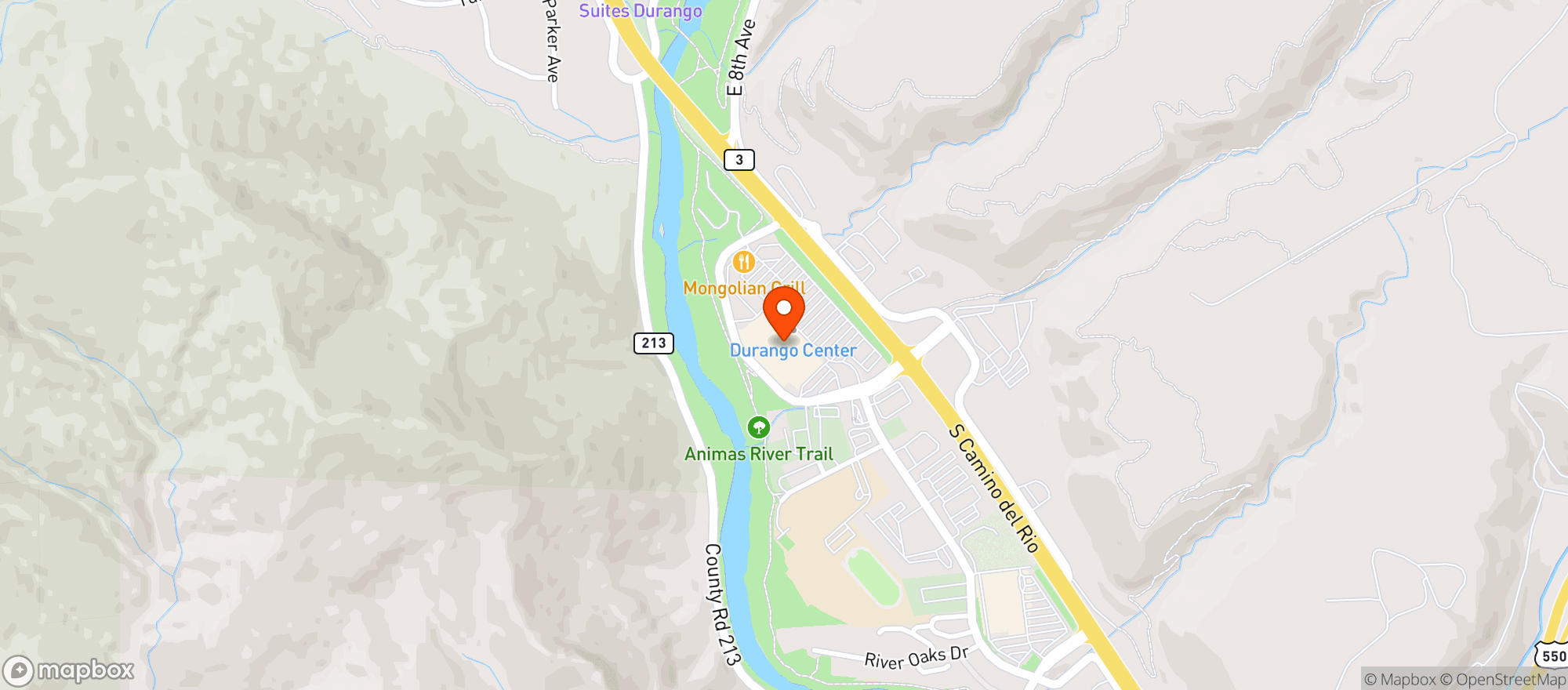 Map showing Walmart 2270