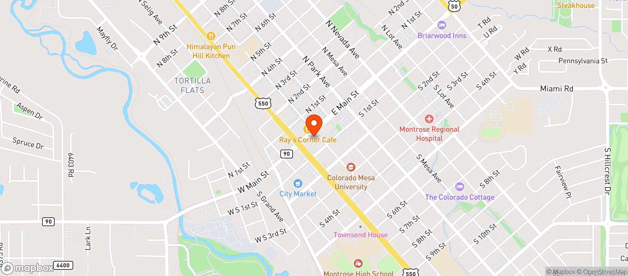 Map showing Persimmon Ms So
