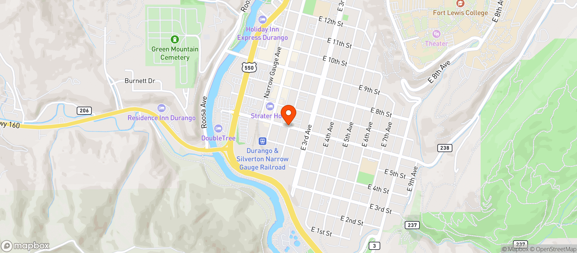Map showing 2Nd Deli & Spirits