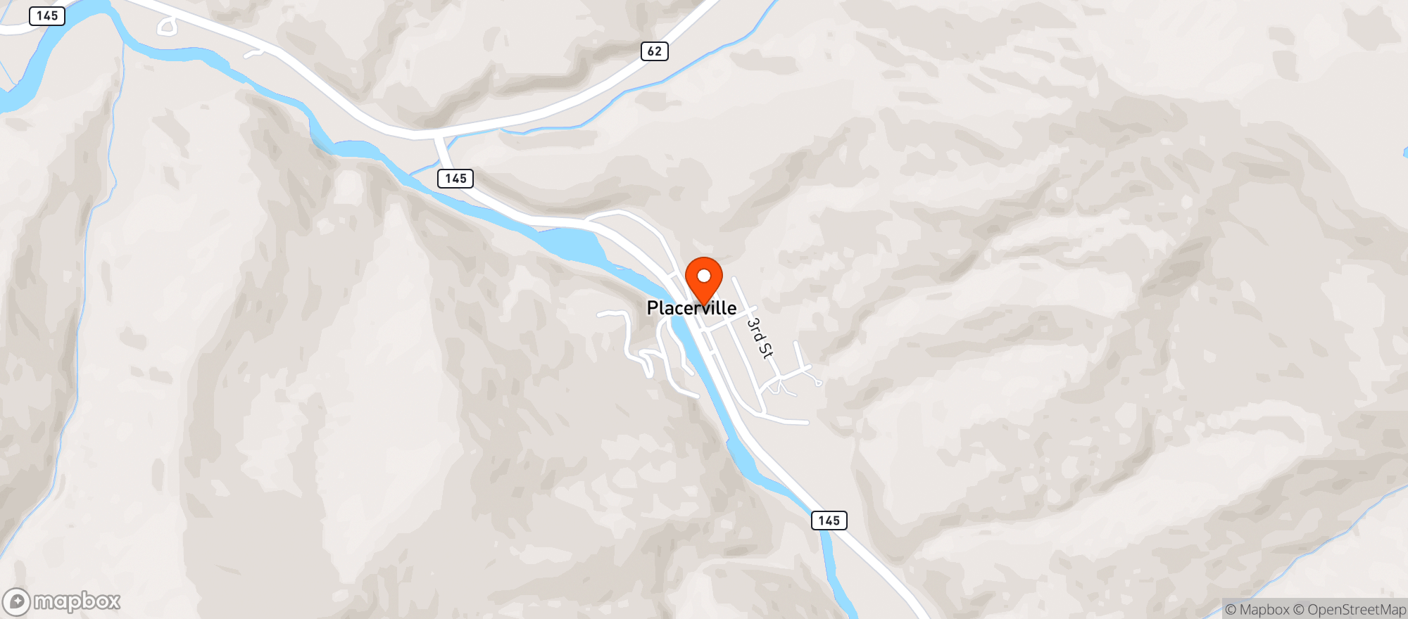 Map showing M&M Mercantile