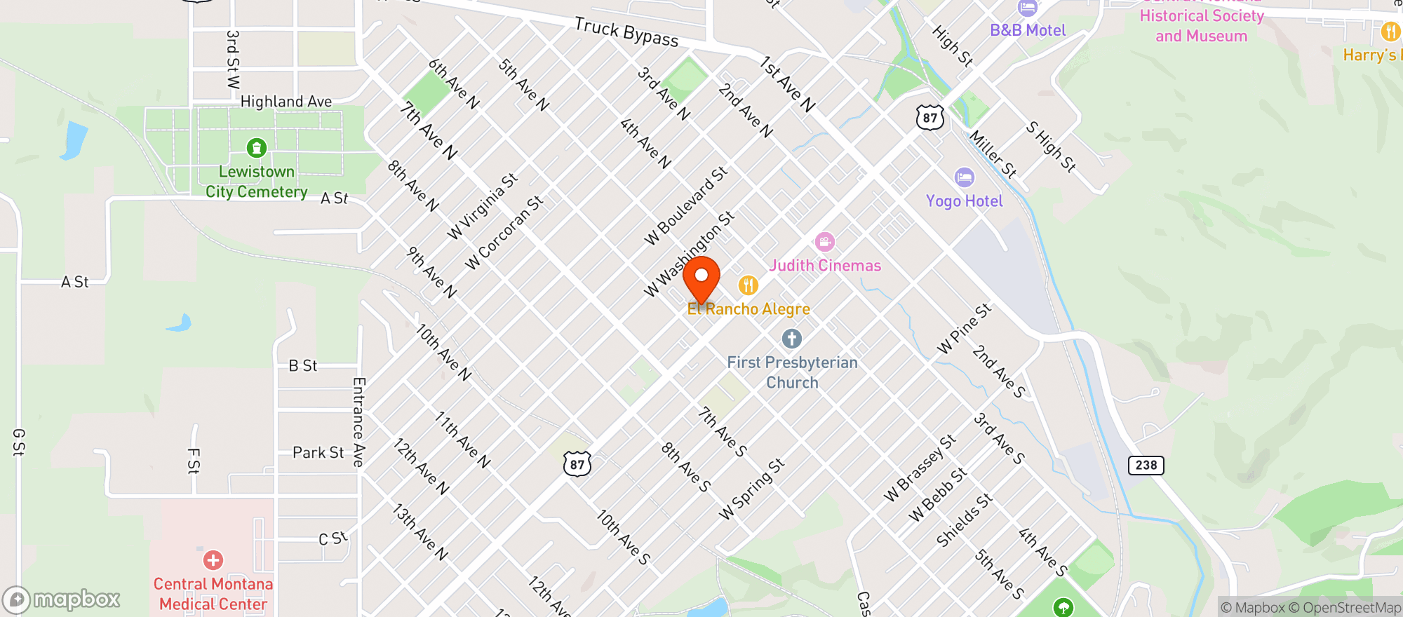 Map showing Mob Studios