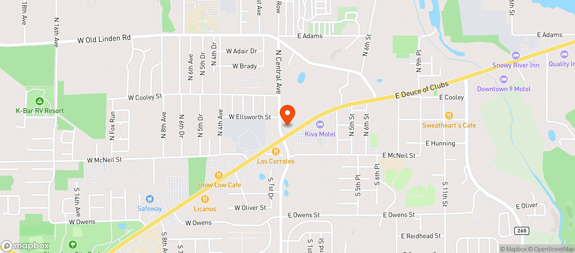 Map showing Cvs Pharmacy