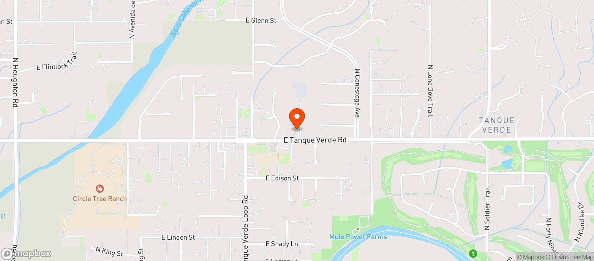 Map showing Circle K #2700719