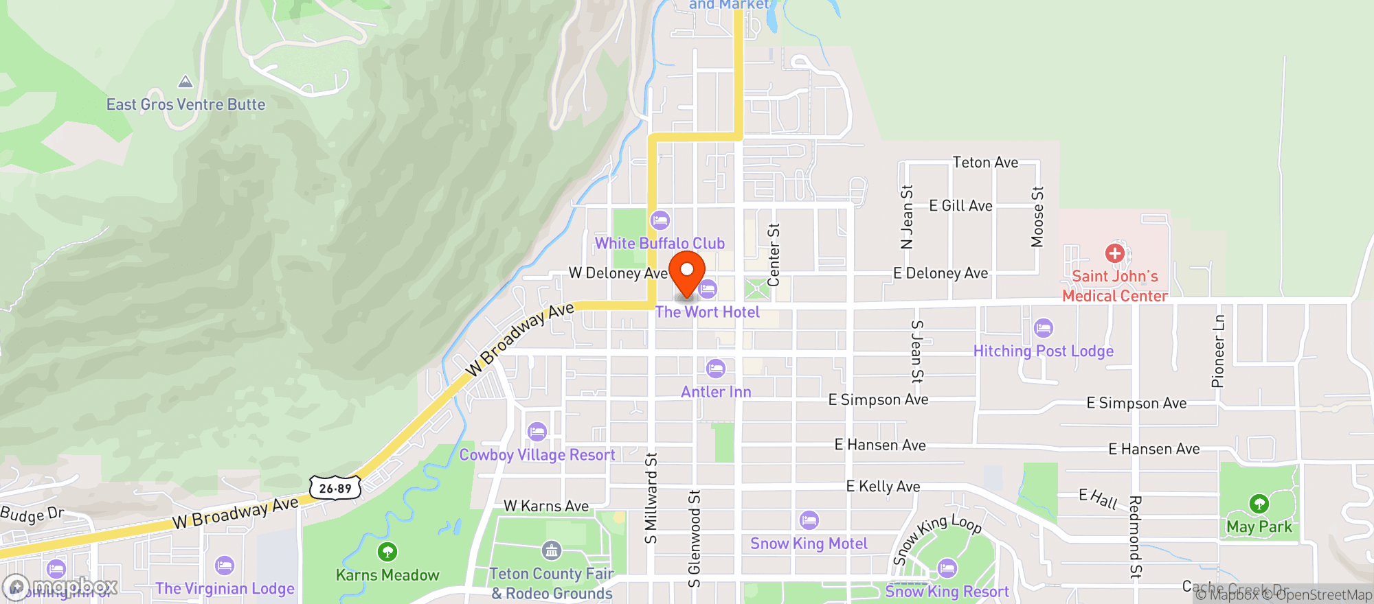 Map showing Hatch Taqueria And Tequilla