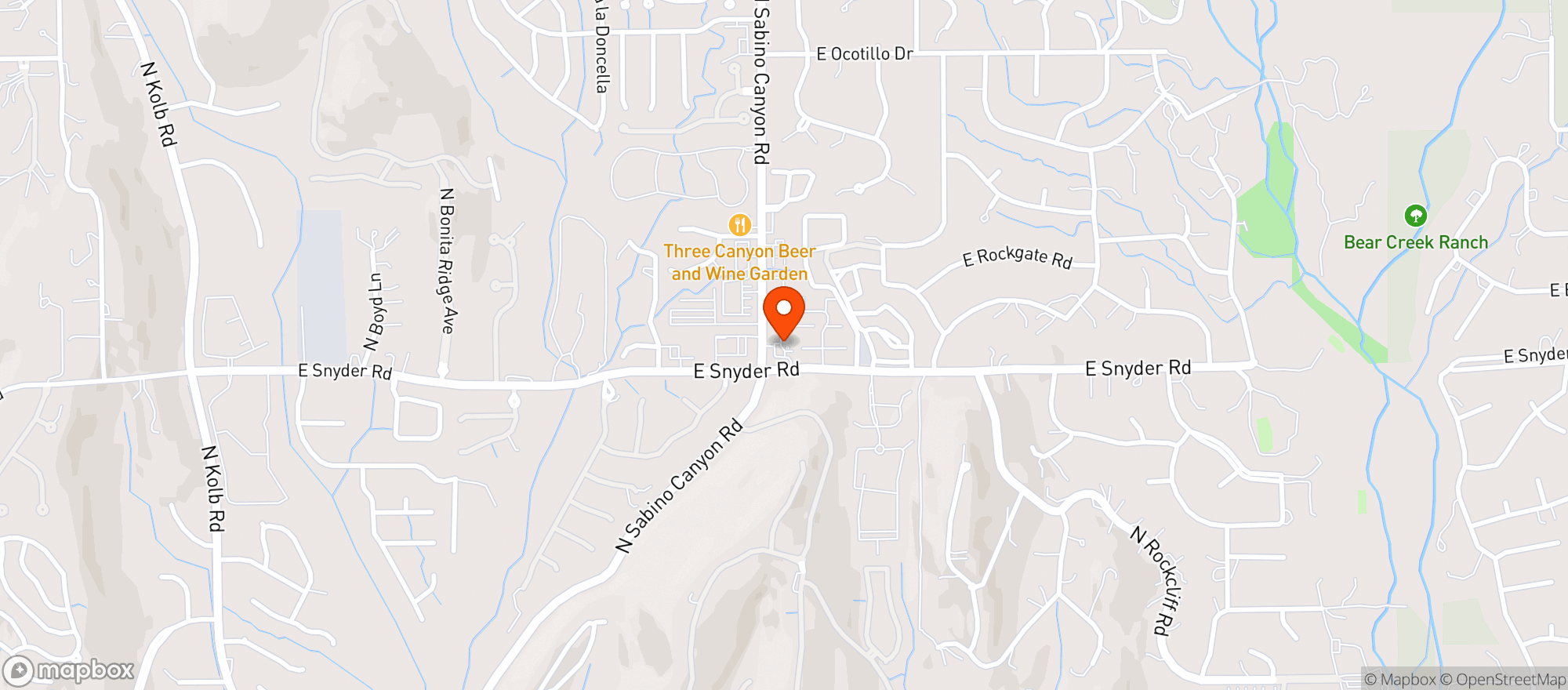 Map showing Circle K #2708594