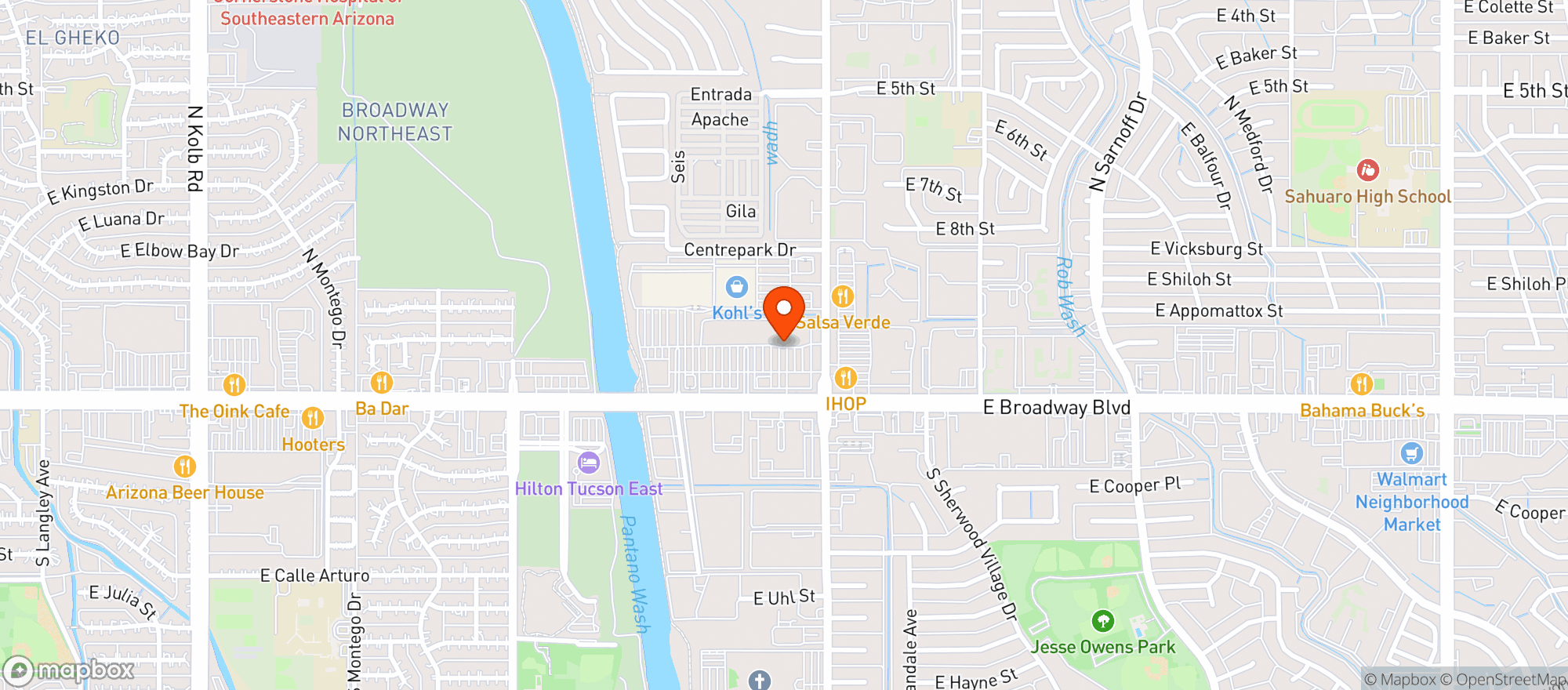 Map showing Sprouts Farmers Market