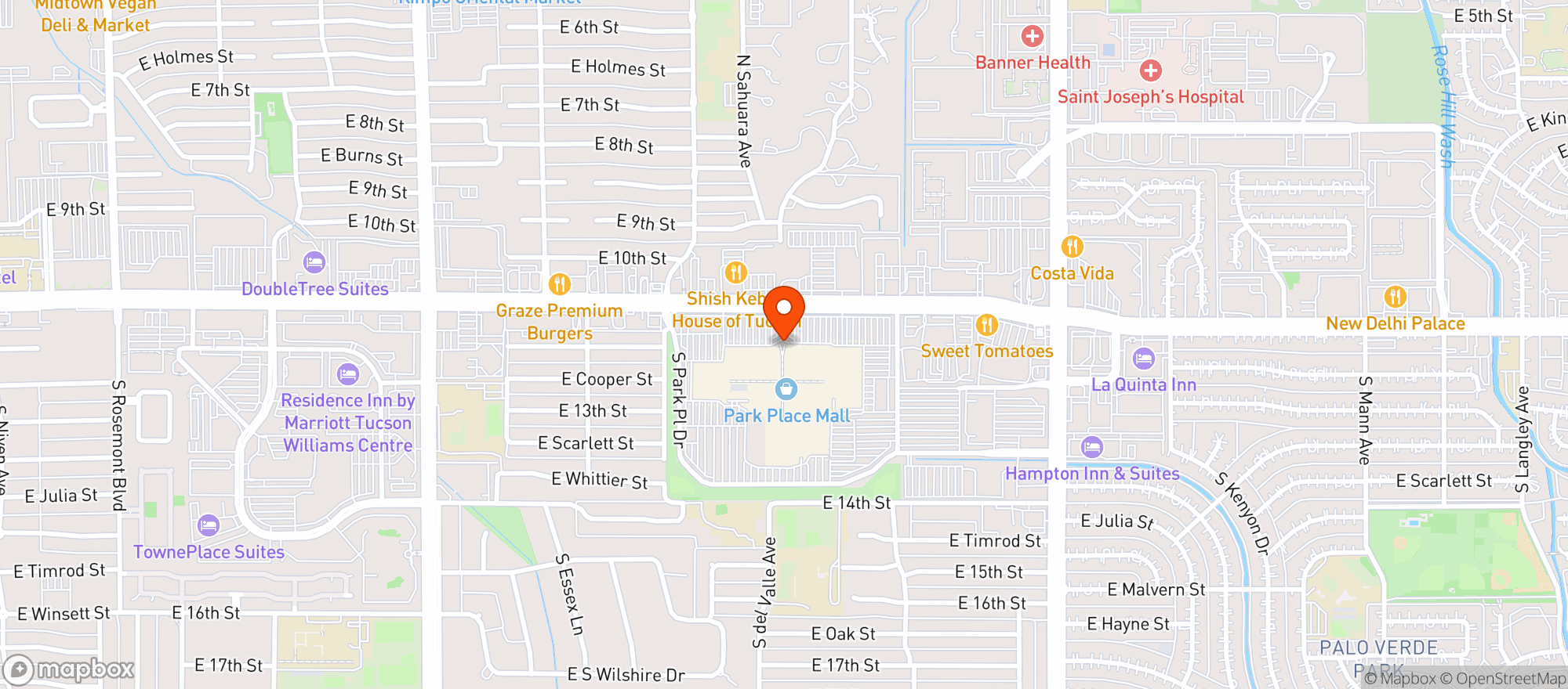 Map showing Total Wine & More