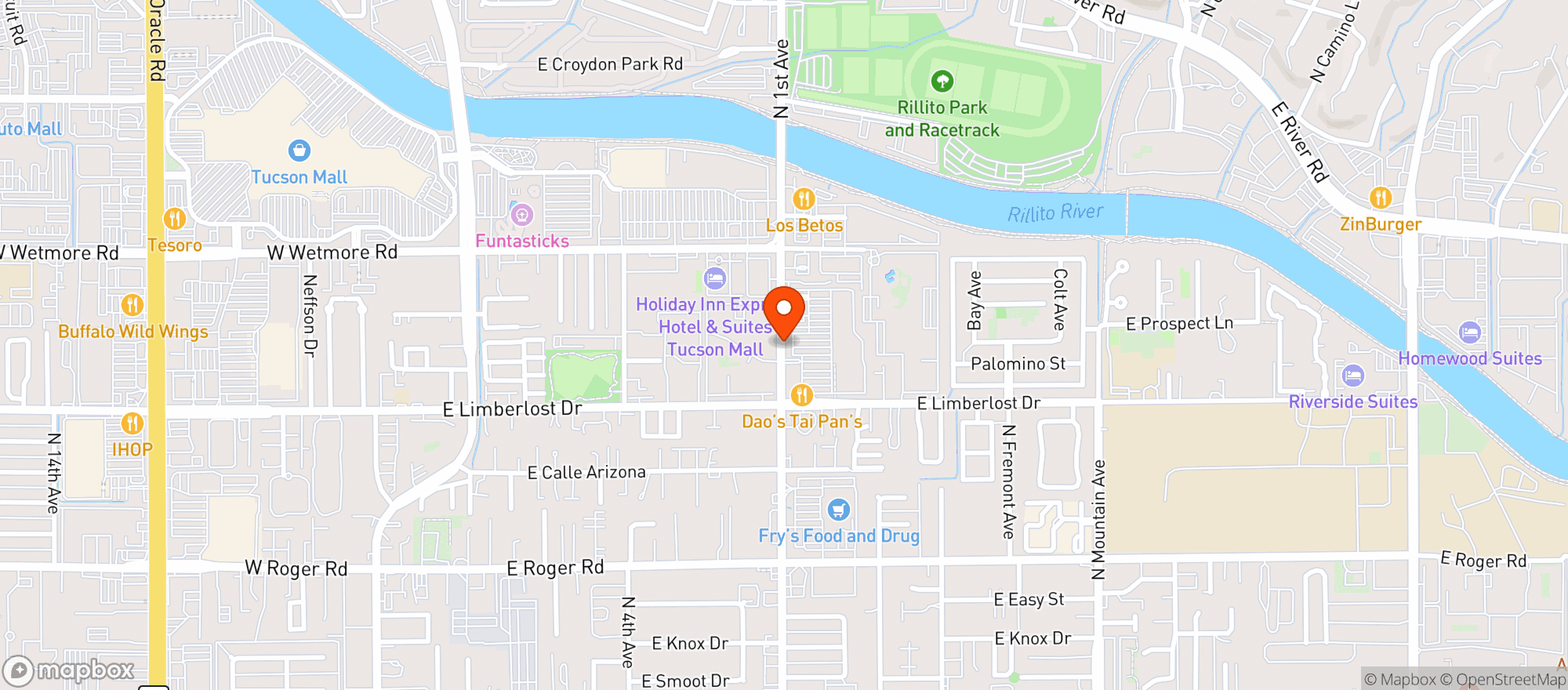 Map showing Sprouts Farmers Market