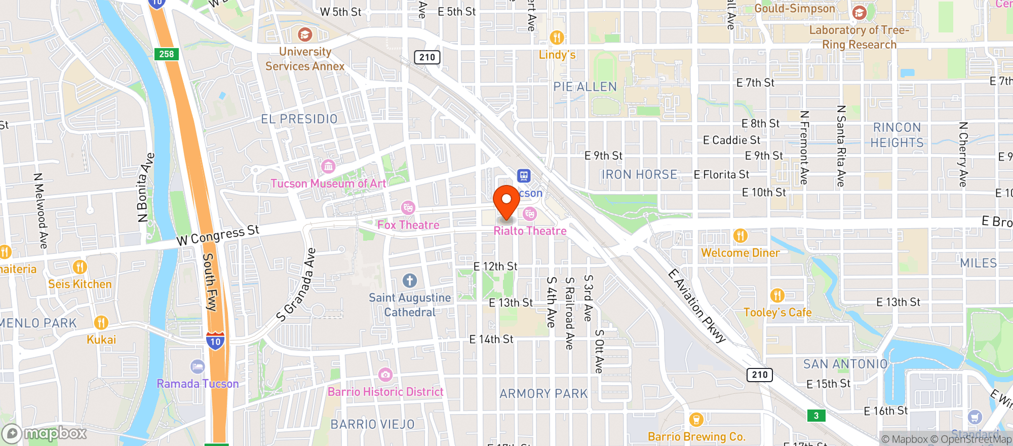 Map showing Ac Hotels By Marriott